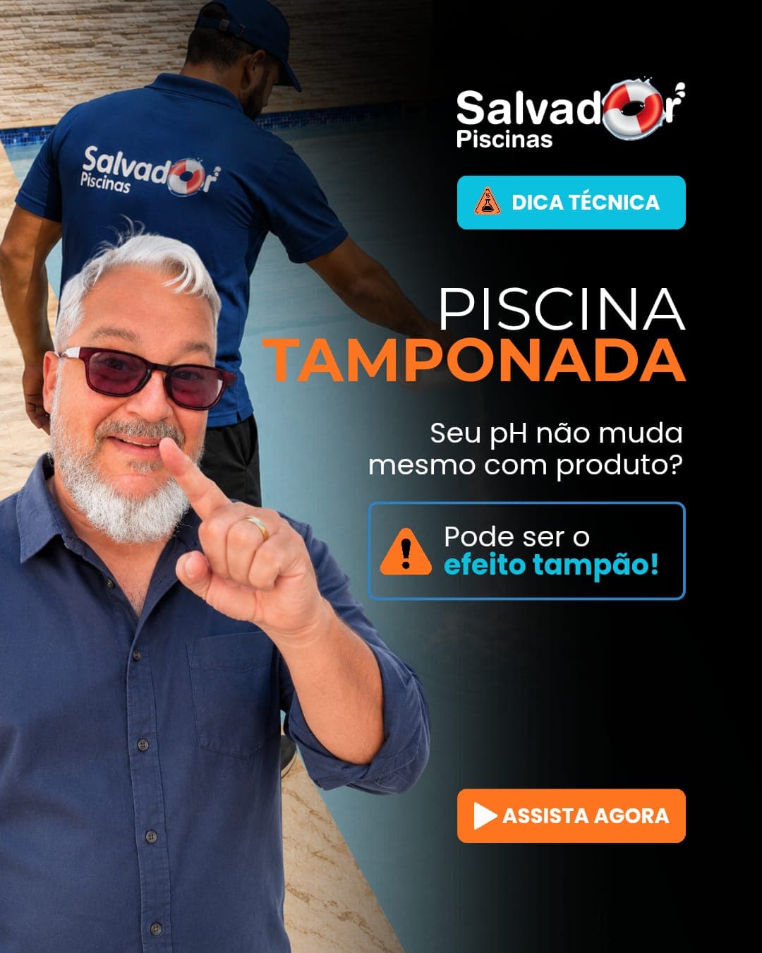 Dica técnica sobre piscina criada para Salvador Piscinas